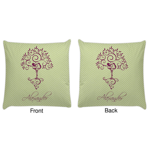Yoga Tree Decorative Pillow Case - Approval