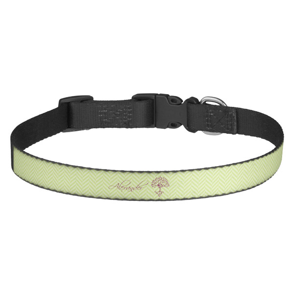 Custom Yoga Tree Dog Collar (Personalized)