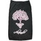 Yoga Tree Black Pet Shirt (Personalized)