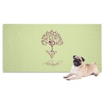 Yoga Tree Dog Towel (Personalized)