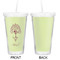 Yoga Tree Double Wall Tumbler with Straw - Approval