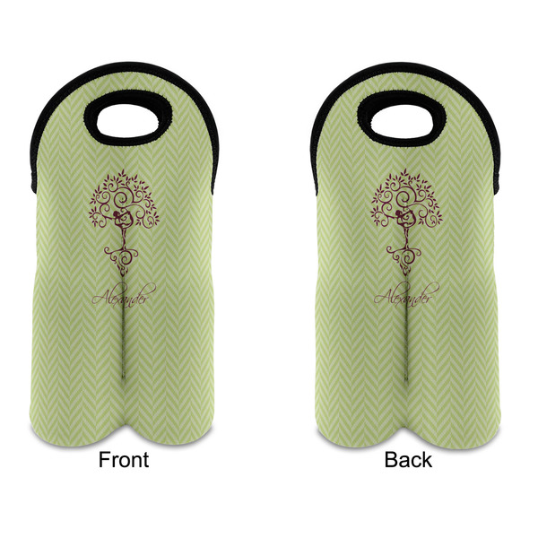 Yoga Tree Double Wine Tote - APPROVAL (new)