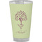Yoga Tree Pint Glass - Full Color - Front View