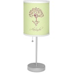 Yoga Tree 7" Drum Lamp with Shade Linen (Personalized)