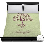 Yoga Tree Duvet Cover - Full / Queen (Personalized)