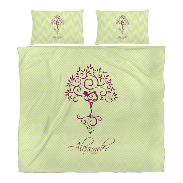 Yoga Tree Duvet Cover Set - King - Alt Approval