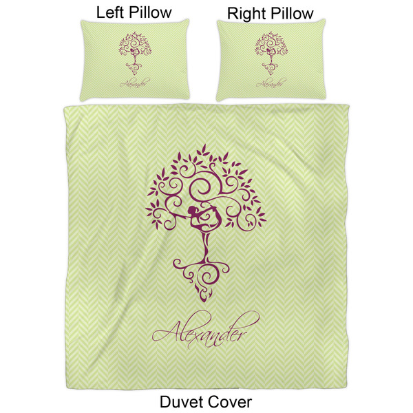 Yoga Tree Duvet Cover Set - Queen - Approval