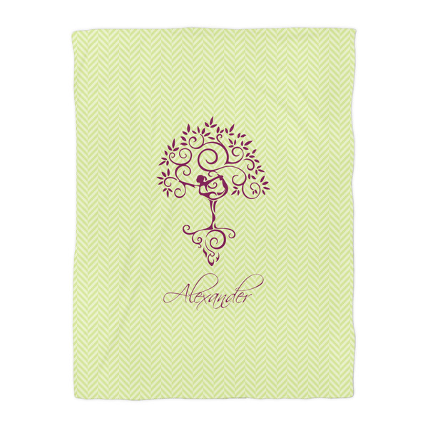 Yoga Tree Duvet Cover - Twin - Front