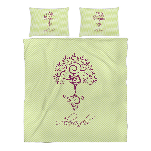 Yoga Tree Duvet cover Set - Queen - Alt Approval