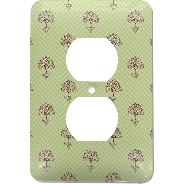 Custom Yoga Tree Electric Outlet Plate