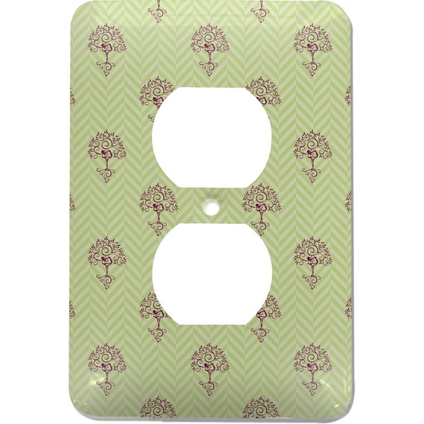 Custom Yoga Tree Electric Outlet Plate