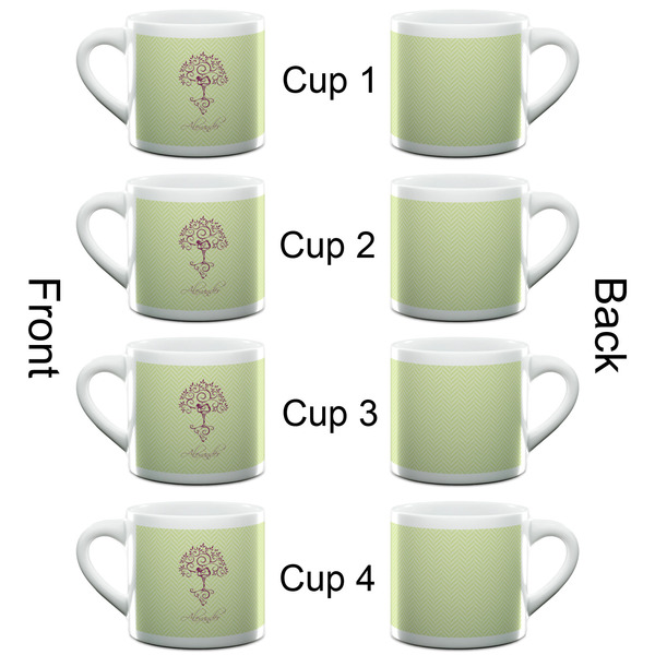 Yoga Tree Espresso Cup - 6oz (Double Shot Set of 4) APPROVAL