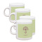 Yoga Tree Espresso Cup Group of Four Front