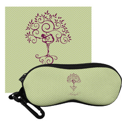 Yoga Tree Eyeglass Case & Cloth (Personalized)