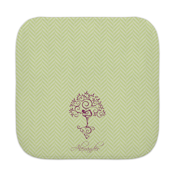 Custom Yoga Tree Face Towel (Personalized)
