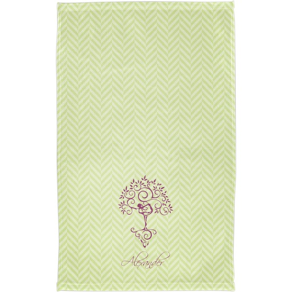 Yoga Tree Finger Tip Towel - Full View