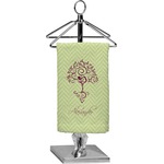 Yoga Tree Finger Tip Towel - Full Print (Personalized)