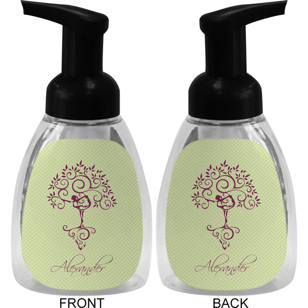 Yoga Tree Foam Soap Bottle (Front & Back)