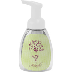 Yoga Tree Foam Soap Bottle - White (Personalized)