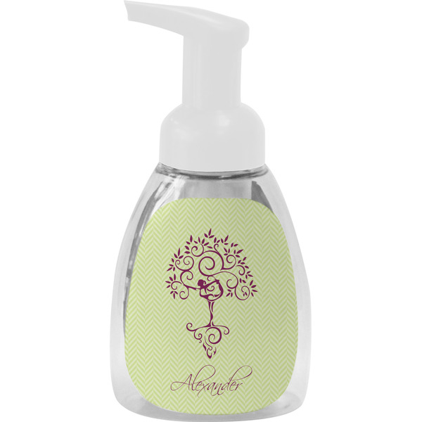 Custom Yoga Tree Foam Soap Bottle (Personalized)