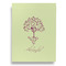 Yoga Tree Garden Flags - Large - Double Sided - BACK