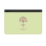 Yoga Tree Genuine Leather ID & Card Wallet - Slim Style (Personalized)