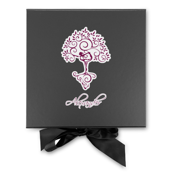 Yoga Tree Gift Boxes with Magnetic Lid - Black - Approval