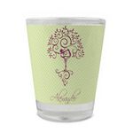 Yoga Tree Glass Shot Glass - 1.5 oz - Set of 4 (Personalized)