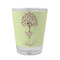 Yoga Tree Glass Shot Glass - 1.5 oz - Single (Personalized)