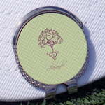 Yoga Tree Golf Ball Marker - Hat Clip