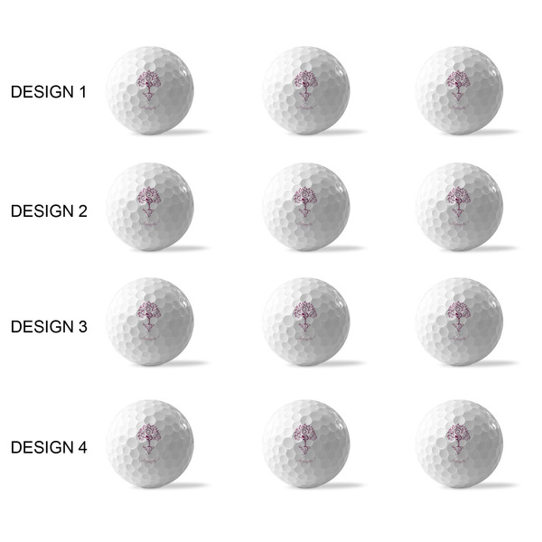 Yoga Tree Golf Balls - Generic - Set of 12 - APPROVAL