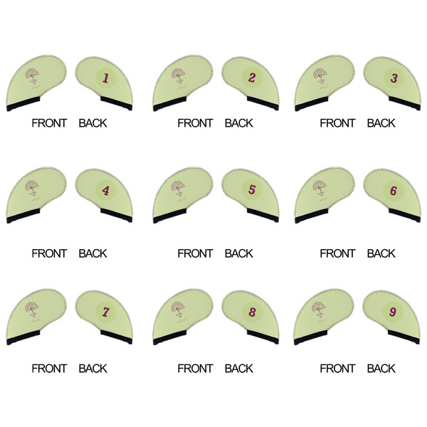 Yoga Tree Golf Club Covers - APPROVAL (set of 9)