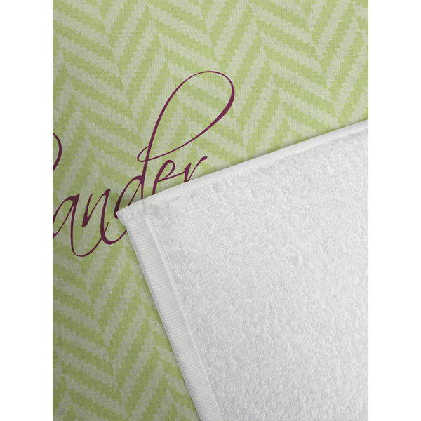 Yoga Tree Golf Towel - Detail