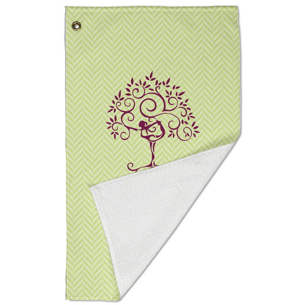 Yoga Tree Golf Towel - Folded (Large)