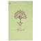 Yoga Tree Golf Towel - Poly-Cotton Blend w/ Name or Text