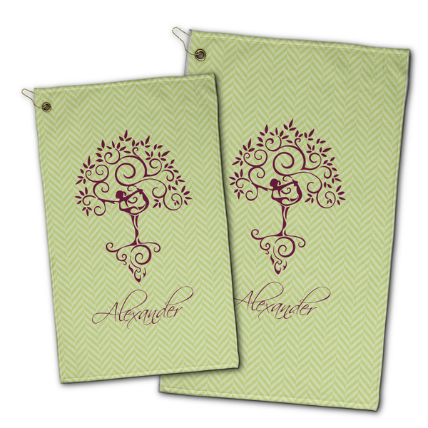 Yoga Tree Golf Towel - PARENT (small and large)