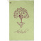 Yoga Tree Golf Towel (Personalized) - APPROVAL (Small Full Print)