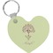 Yoga Tree Heart Keychain (Personalized)