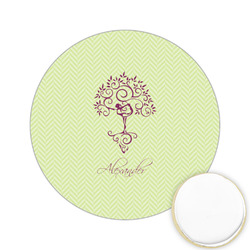 Yoga Tree Printed Cookie Topper - 2.15" (Personalized)