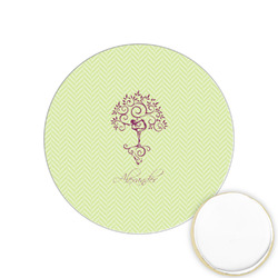 Yoga Tree Printed Cookie Topper - 1.25" (Personalized)