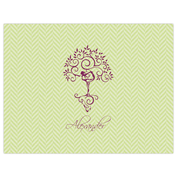 Yoga Tree Indoor / Outdoor Rug - 6'x8' - Front Flat