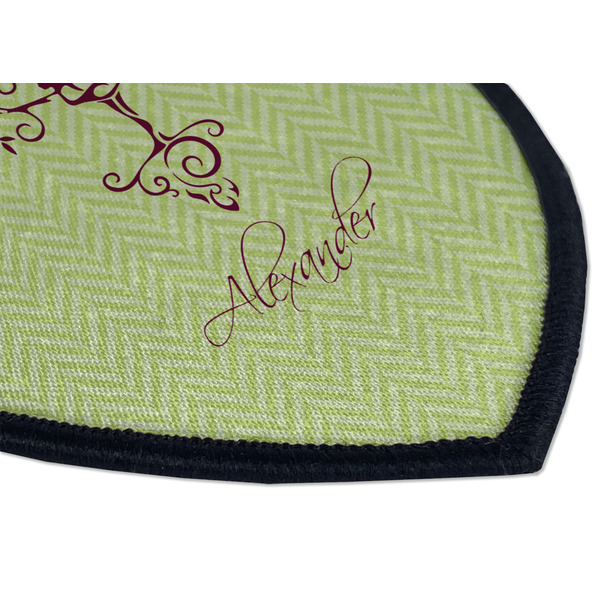 Yoga Tree Iron on Shield 3 Detail