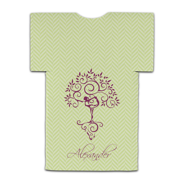 Yoga Tree Jersey Bottle Cooler - BACK (flat)