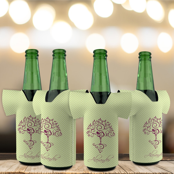 Yoga Tree Jersey Bottle Cooler - Set of 4 - LIFESTYLE