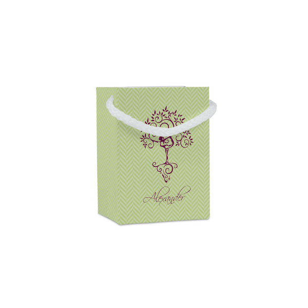 Custom Yoga Tree Jewelry Gift Bags (Personalized)
