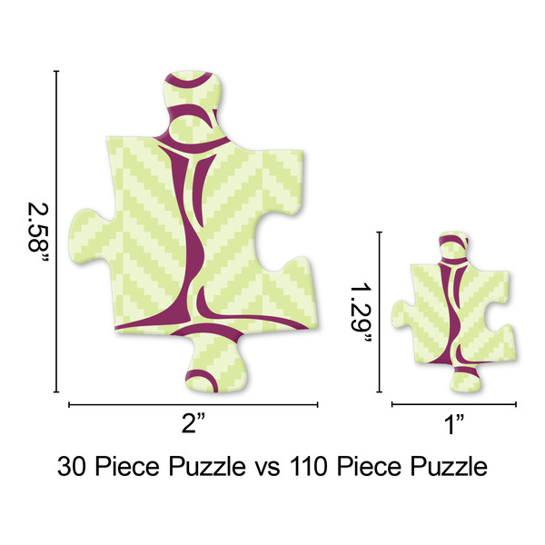 Yoga Tree Jigsaw Puzzle - Piece Comparison