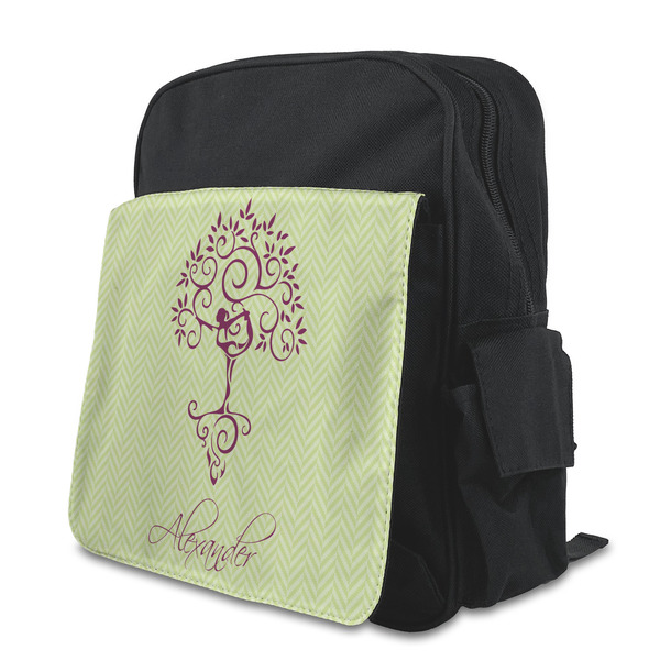 Custom Yoga Tree Preschool Backpack (Personalized)