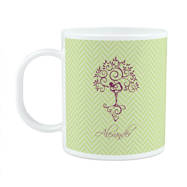 Custom Yoga Tree Plastic Kids Mug (Personalized)