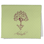 Yoga Tree Kitchen Towel - Poly Cotton w/ Name or Text