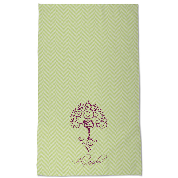 Yoga Tree Kitchen Towel - Poly Cotton - Full Front